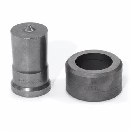 Edwards Punch And Die Set, Round, 11732 In Punch, 1916 In Die Sizes Included, 2 Piece, For Use With PDOS1-17/32